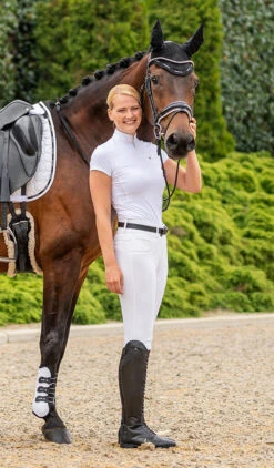 QHP Competition Shirt Celesta White 7 QHP Competition Shirt Celesta White -Equestrian Equipment Shop 0027409 qhp competition shirt celesta white