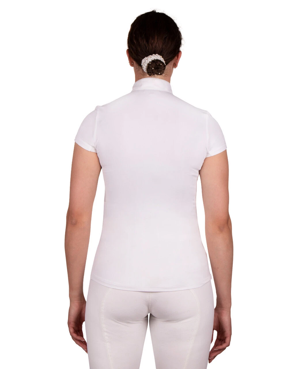 QHP Competition Shirt Celesta White 5 QHP Competition Shirt Celesta White - Image 3