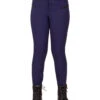 QHP Junior Rylee Breeches Leg Grip Navy -Equestrian Equipment Shop 0027414 qhp junior rylee breeches leg grip navy