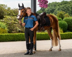 QHP Junior Swen Boys Breeches Leg Grip Black -Equestrian Equipment Shop 0027419 qhp junior swen boys breeches leg grip black