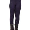 QHP Junior Veerle Riding Tights Navy -Equestrian Equipment Shop 0027423 qhp junior veerle riding tights navy
