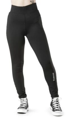 Firefoot Ladies Richmond Plain Stretchy Leggings Black